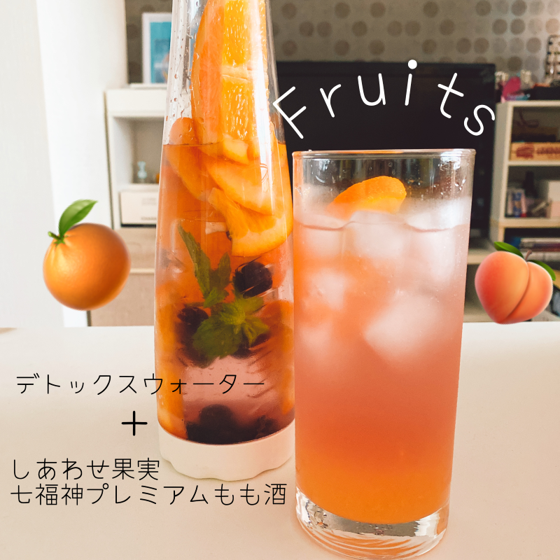 しあわせ果実七福神プレミアムもも酒720ml