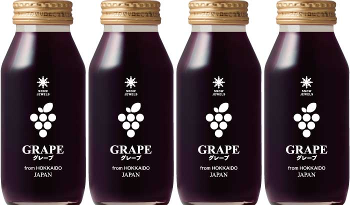 GRAPE JUICE(グレープジュース) from HOKKAIDO 4本セット | すべての