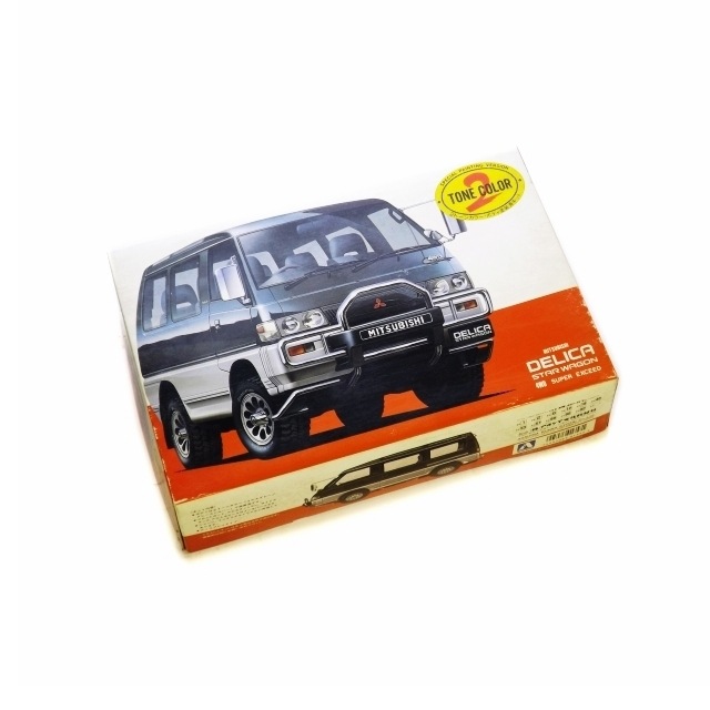 三菱デリカスターワゴン1/24モデルカー Amazon | 未組立 アオシマ 1/24 三菱 デリカ スターワゴン 4WD
