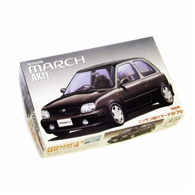 まーち 1/24 日産 AK11 マーチ 3ドアG# Ⅷ ミレニアム2000 MN00-14 18635