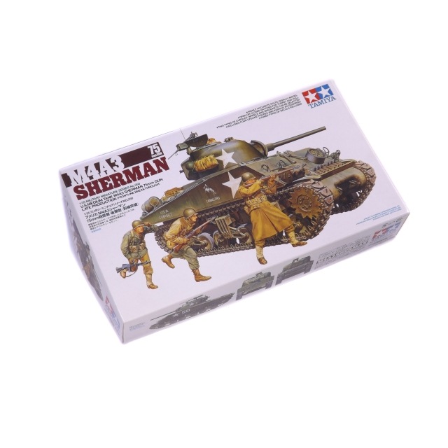 1/35 ����ꥫM4A3���㡼�ޥ� 75mmˤ��ܡ������(��������) NO.250 35250