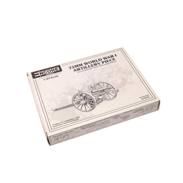 1/24 75MM WORLD WAR I ARTILLERY PIECE EC9692