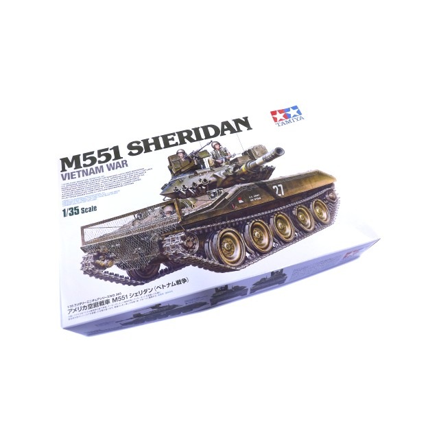 A商品 タミヤ1/35「アメリカ陸軍M551シェリダン空挺戦車 シングル・モーター