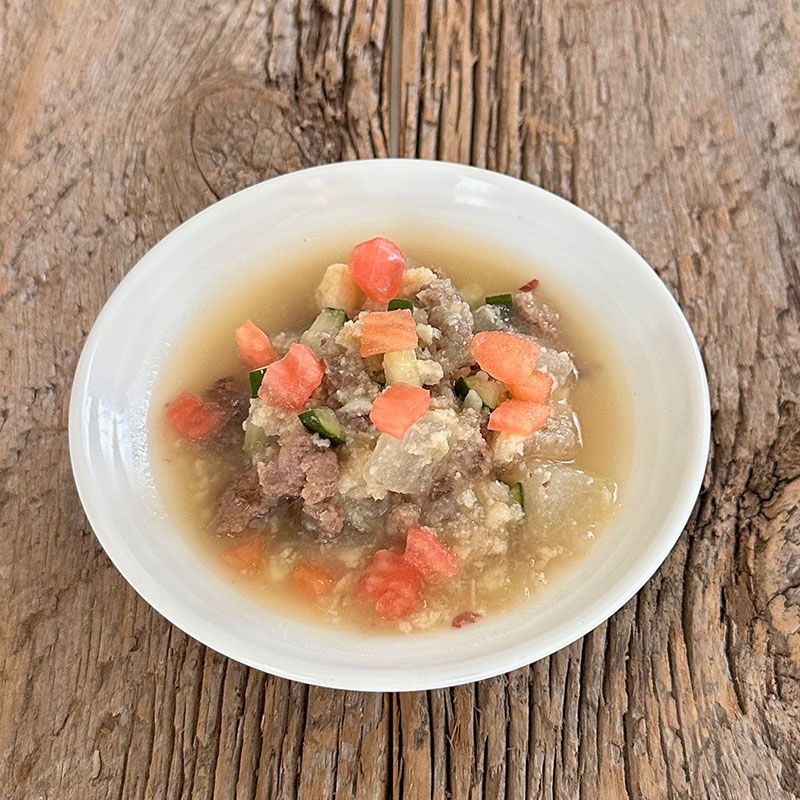 ■牛肉と冬瓜の冷や汁