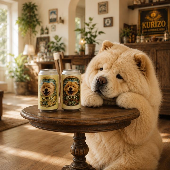 大人気！くり蔵くんラベル　 ノン・アルコールビール（缶）
