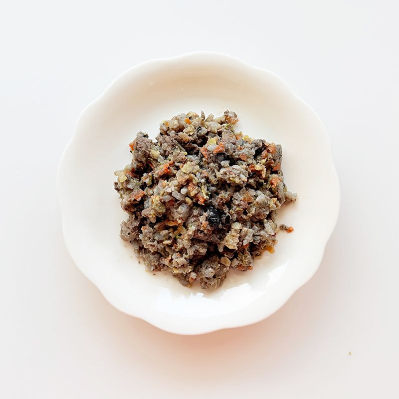 ◇◇鹿肉ステーキ＆ライス　ブルーベリーソース