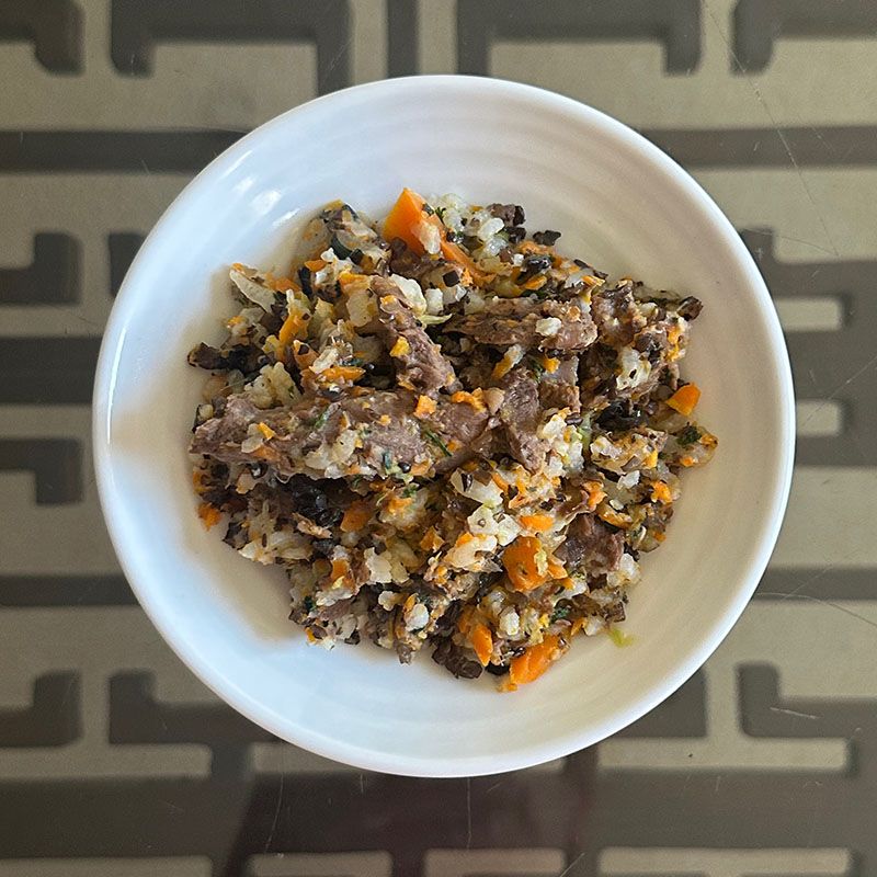 ◇◇鹿肉と山芋の潤いごはん