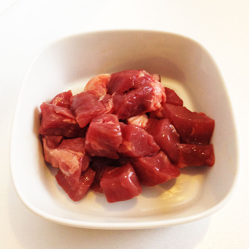 ◇【オージービーフ角切り（牧草育ち）100g】