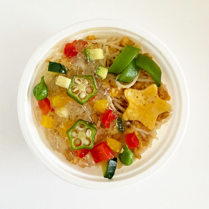 ■八宝野菜そうめんジュレ
