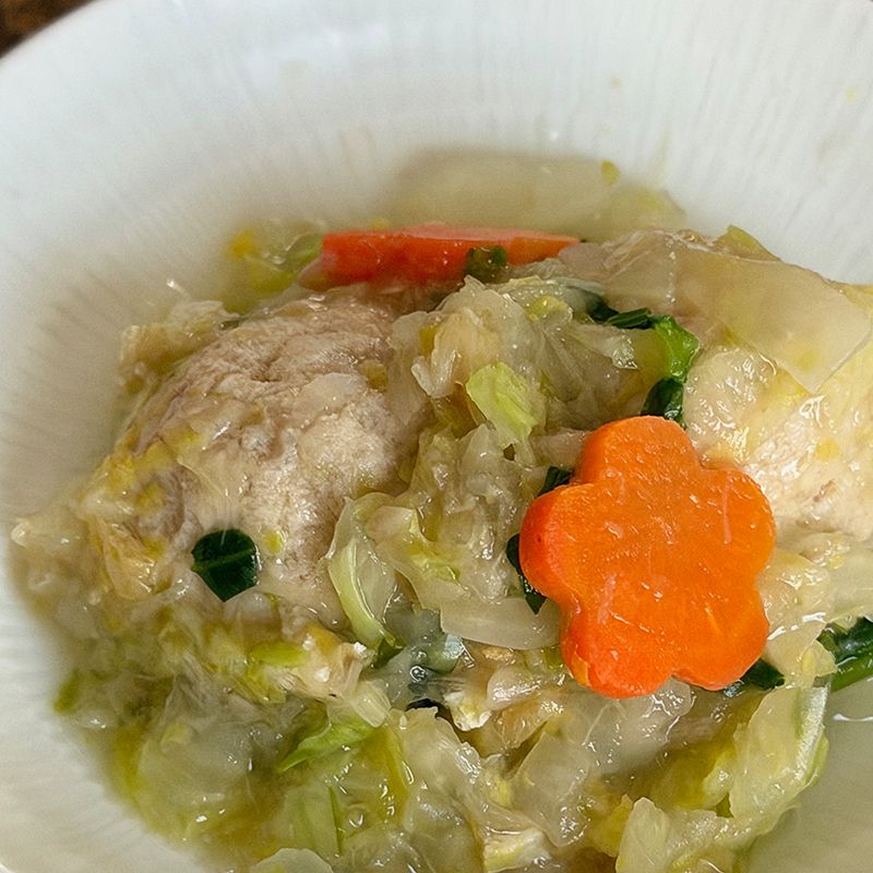 【新春】豚肉団子鍋