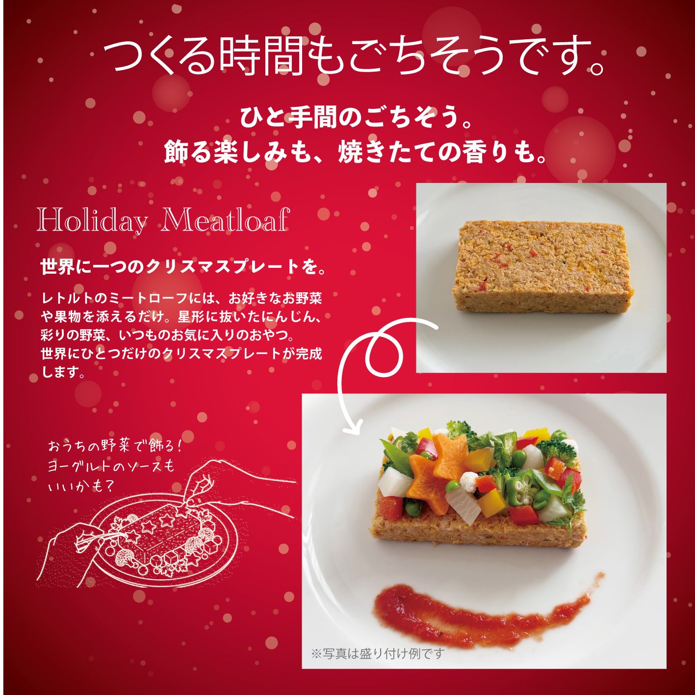 ☆【早割!11/10まで】パーティーセットとミートローフのセット