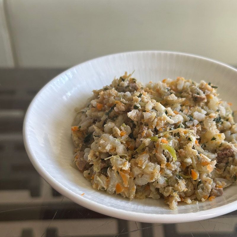 ◇◇お肌を守る根菜たっぷり豚肉ごはん