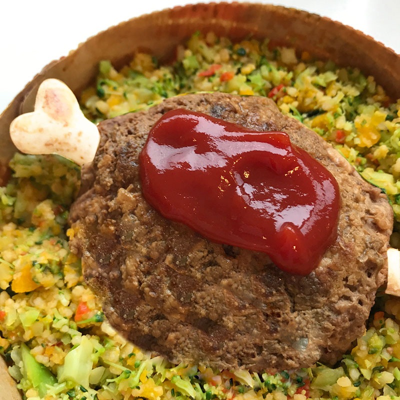 ◆◆夢にまで見た骨付きハンバーグ