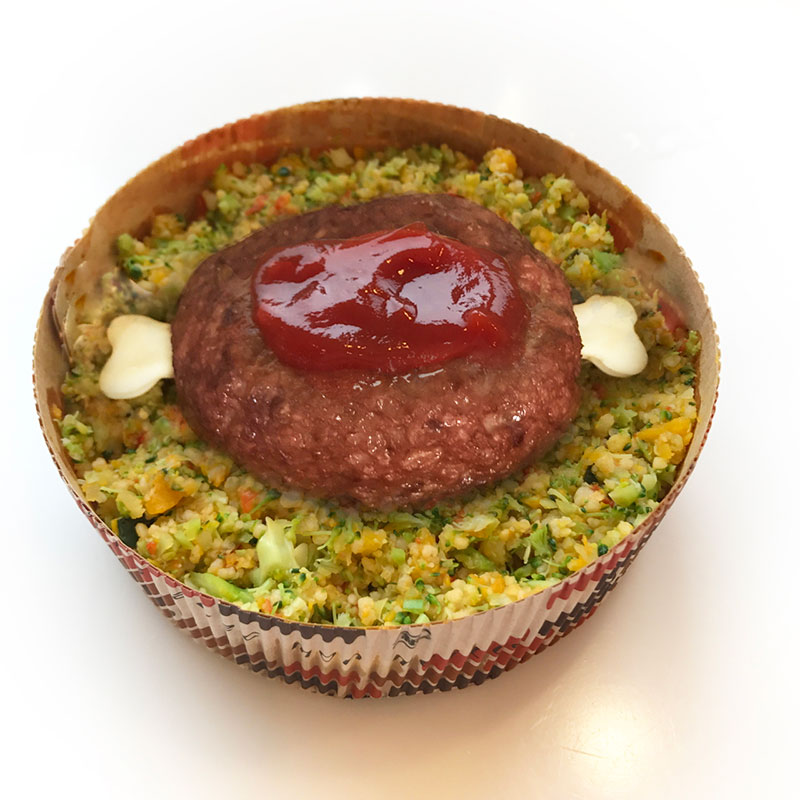 ◆◆夢にまで見た骨付きハンバーグ