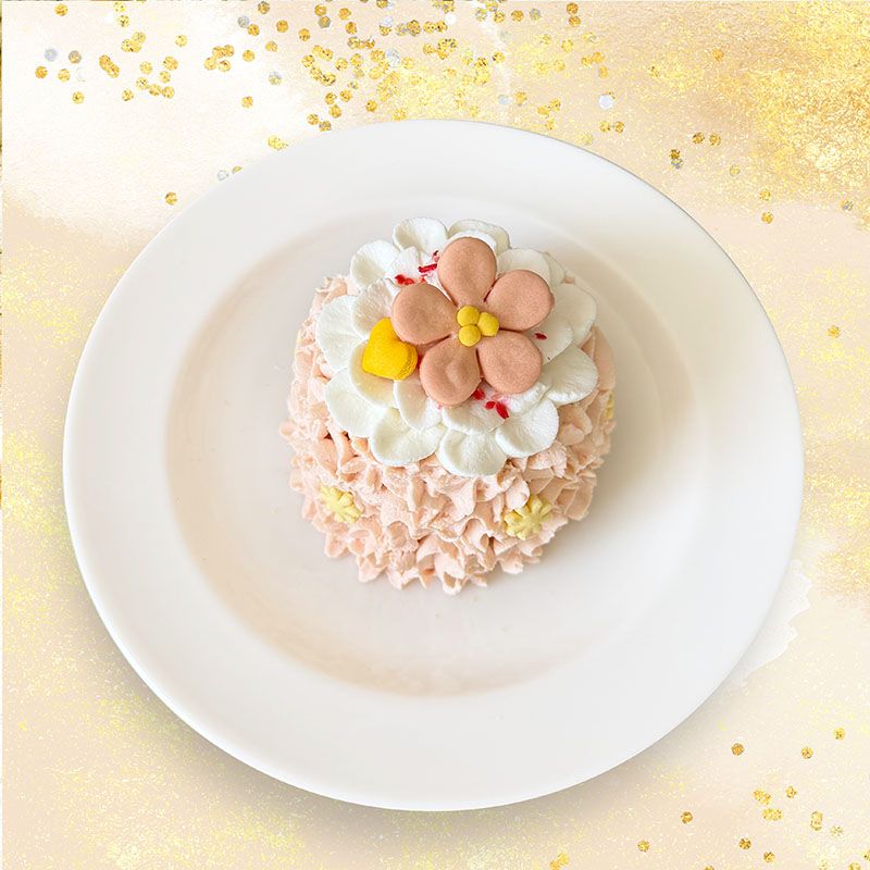 ■ひな祭り：PEACH Blossom Doll Cake 