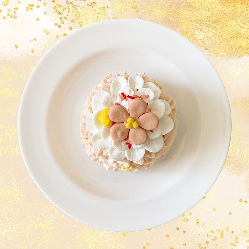 ■ひな祭り：PEACH Blossom Doll Cake 