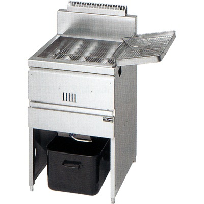 【送料無料】新品!マルゼン ガスフライヤー (23L) MGF-23K