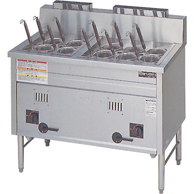 【送料無料】新品!マルゼン ラーメン釜 角槽型 MRK-106B