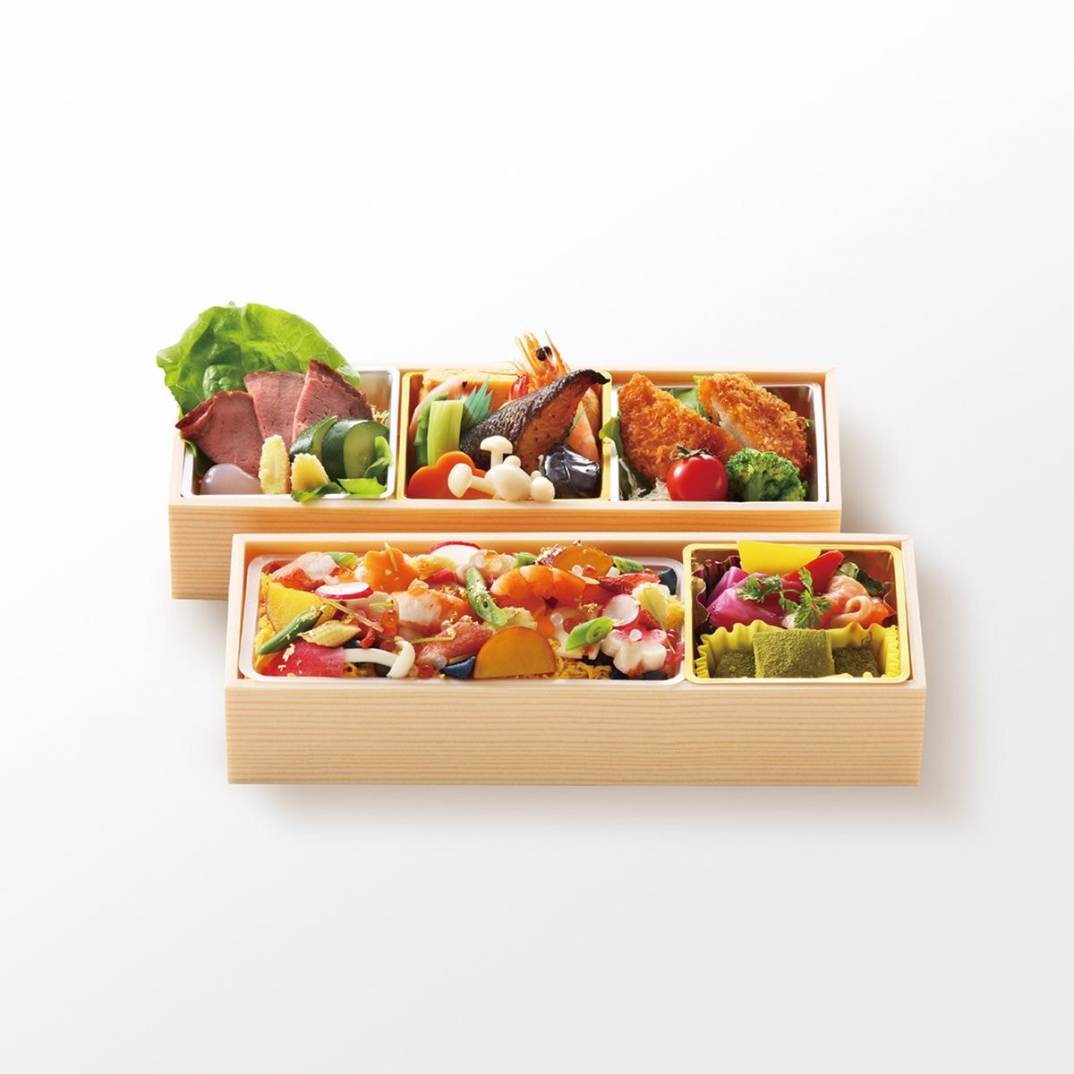 （2025年12月～2026年3月）旬彩ちらし折詰《雪》　 