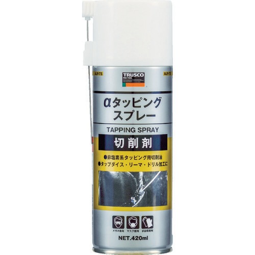 TRUSCO αタッピングスプレー 難削材用 420ml  10本