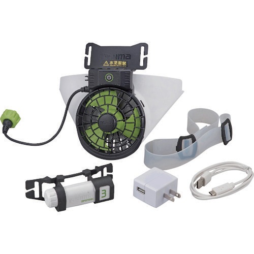 タジマ清涼ファン風雅ヘッド2フルセット