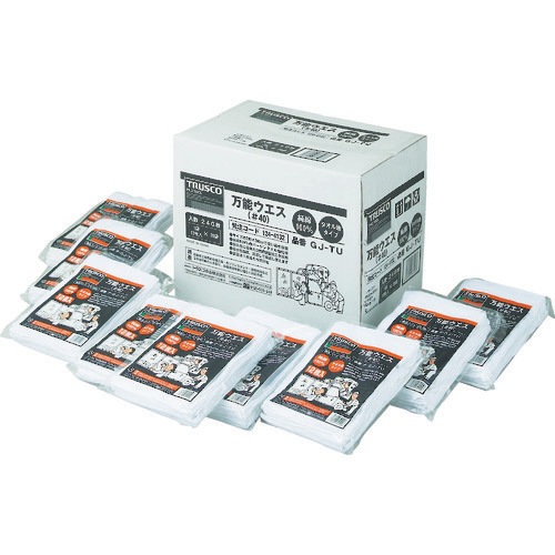 TRUSCO 万能ウエス タオル地タイプ 240枚入  