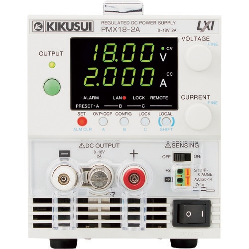 菊水電子 コンパクト直流安定化電源 PMXーAシリーズ  