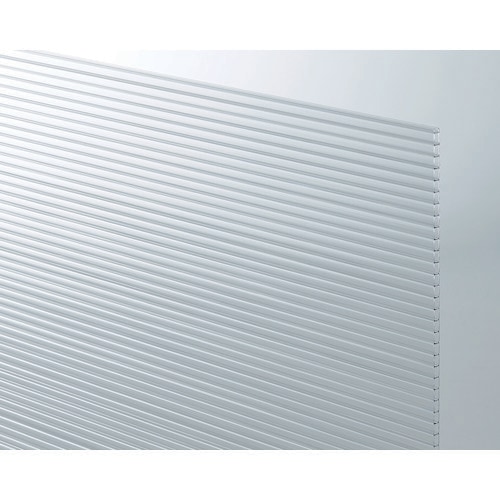 TRUSCO ポリカーボネート中空ボード910X1820X4mm 透明  5枚