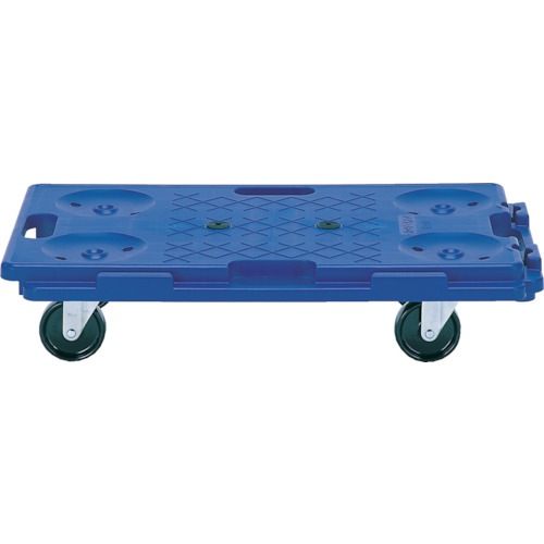 アイケー 樹脂製連結平台車 均等荷重150kg 4輪自在  