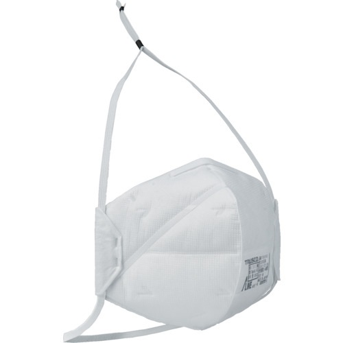 TRUSCO 二つ折り使い捨て式防じんマスク DS2 10枚入  10袋