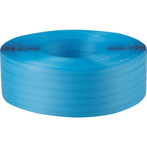 TRUSCO 手締用PPバンド 15.5mmX1000m巻 黄 5巻