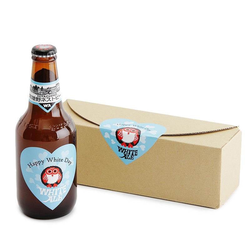 2026バレンタイン】限定ラベル 常陸野ネストビール アンバーエール