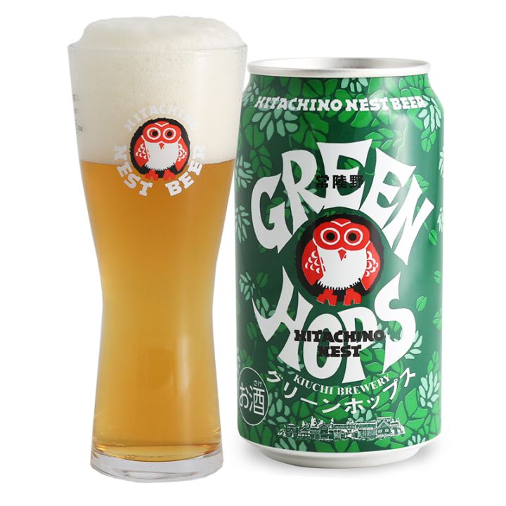 常陸野ネストビール グリーンホップス  GREEN HOPS 350ml缶