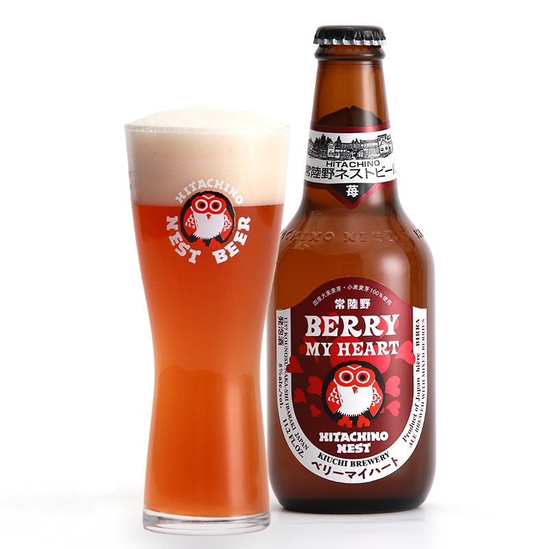 常陸野ネストビール ベリーマイハート BERRY MY HEART 330ml 24本セット