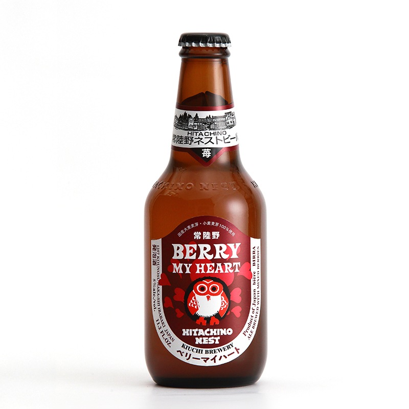 常陸野ネストビール ベリーマイハート BERRY MY HEART 330ml 24本セット