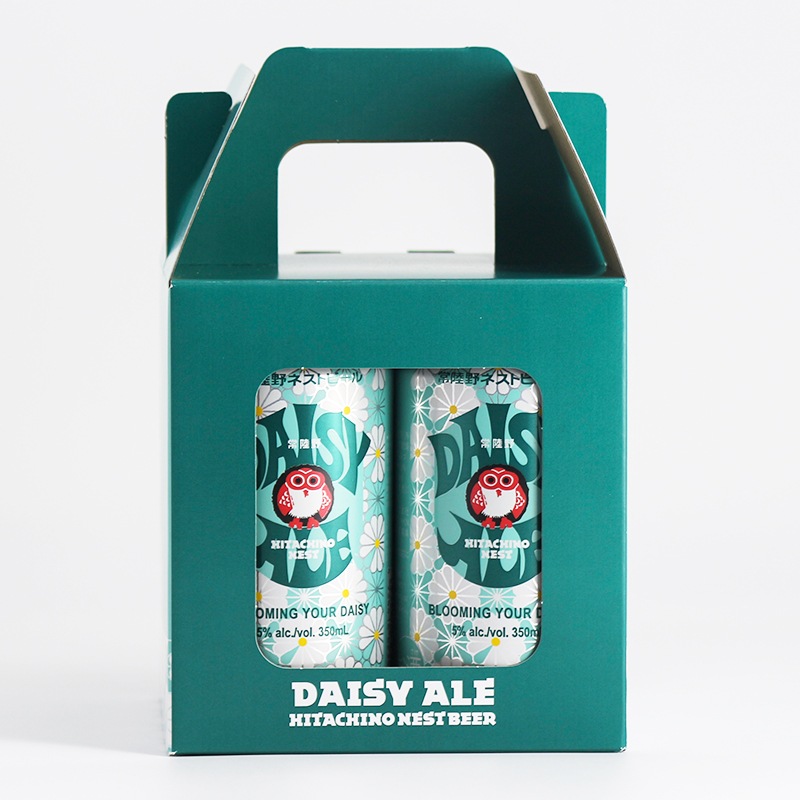 [限定]常陸野ネストビール デイジーエール 4缶セット オリジナルBOX コースター付