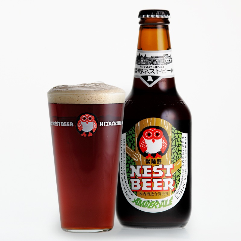 常陸野ネストビール アンバーエール AMBER ALE 330ml