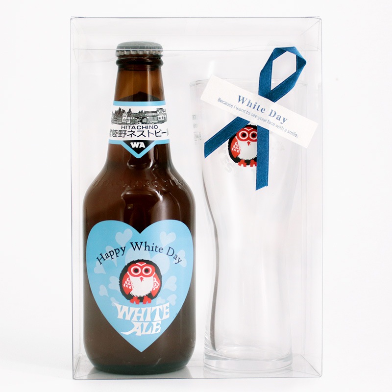 【2026ホワイトデー】限定ラベル ホワイトデーグラスセット<クリアケース入り>