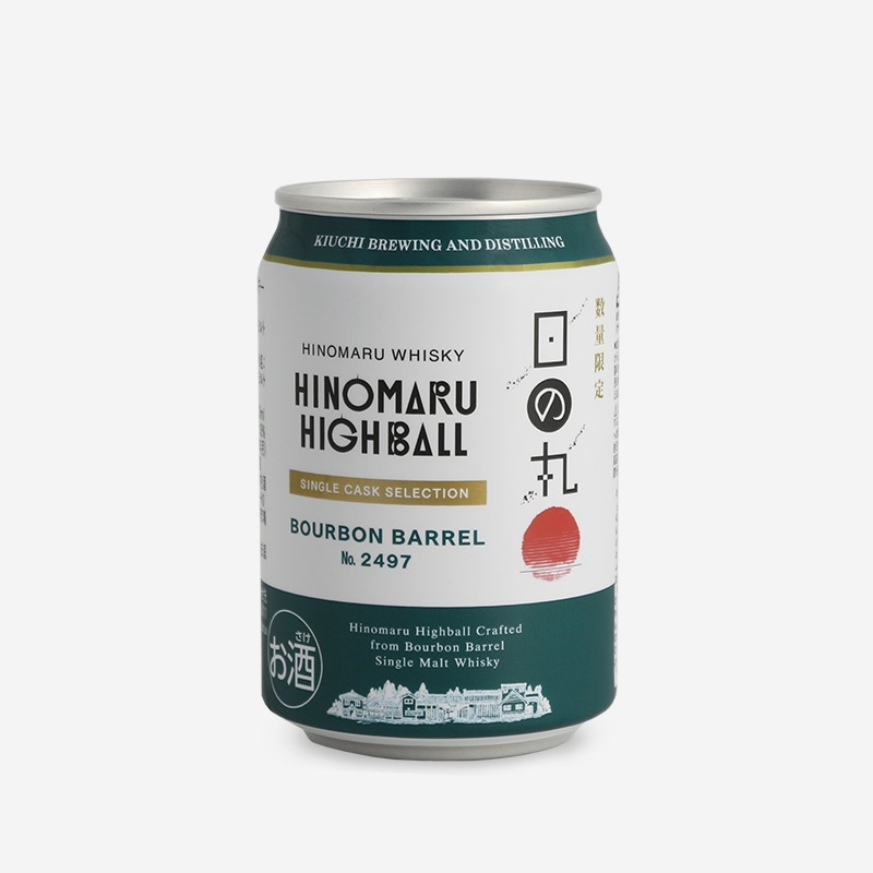 日の丸ハイボール　シングルカスクセレクション　バーボンバレル№2497 280ml 缶 24本セット