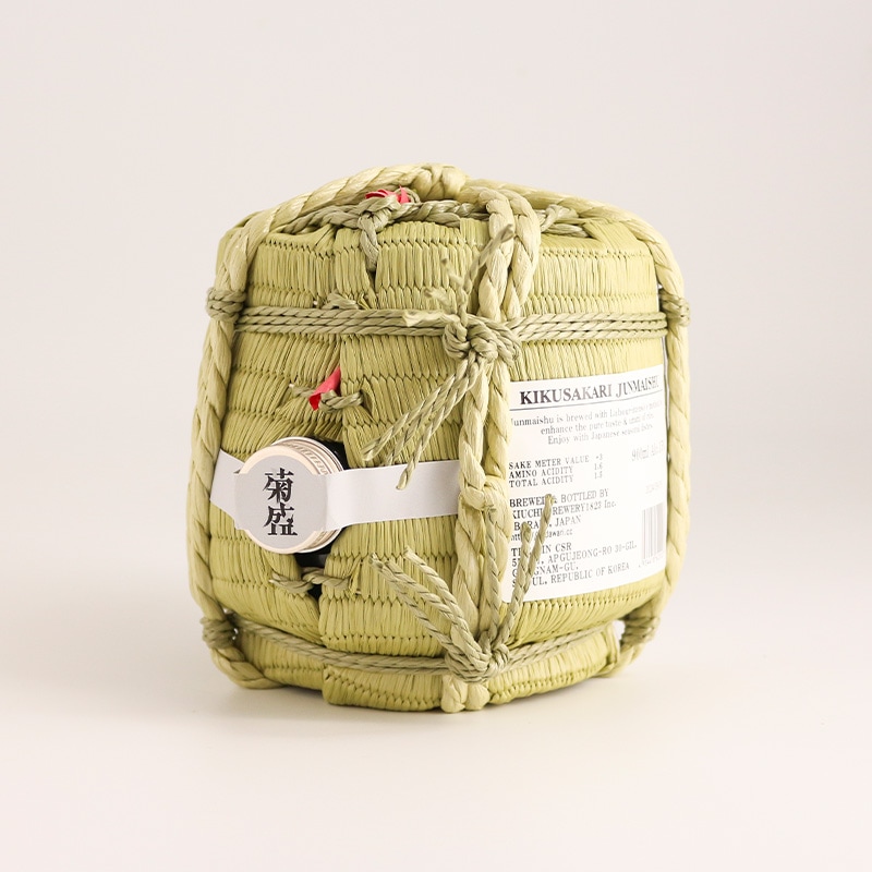菊盛 純米樽酒 ミニ菰樽 900ml