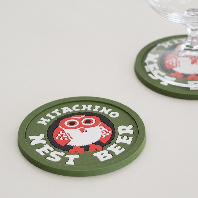 常陸野ネストビール ラバーコースター