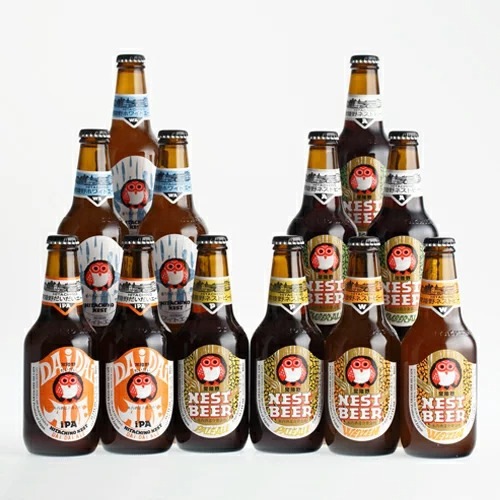 常陸野ネストビール だいだいエール入り 12本セット [DHNB-48]
