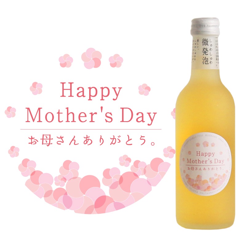 【2026母の日】限定ラベル しゅわしゅわ木内梅酒 300ml