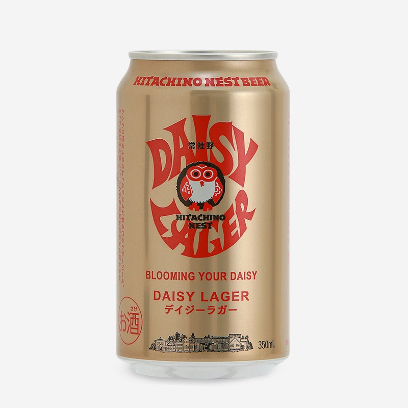 [限定]常陸野ネストビール デイジーラガー Daisy Lager 350ml 缶
