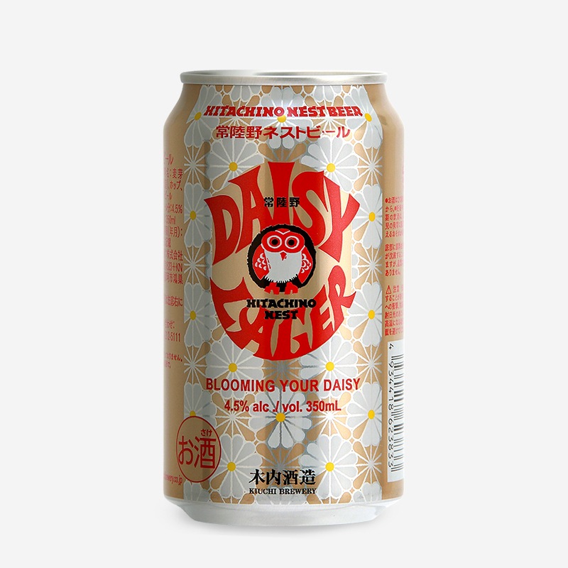 [限定]常陸野ネストビール デイジーラガー Daisy Lager 350ml 缶