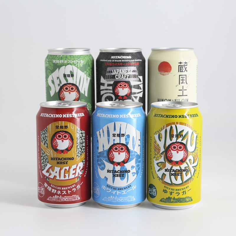 木内酒造アソート 飲み比べ 6缶セット＜オリジナルギフトBOX＞
