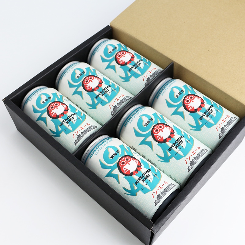 常陸野ネスト ノン・エール 6缶セット<オリジナルギフトBOX>