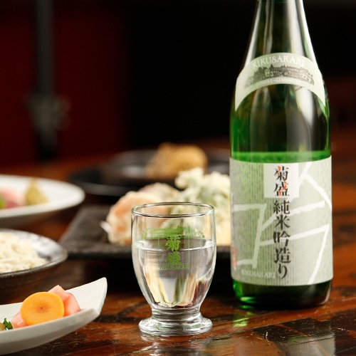 菊盛 純米吟醸酒「夏初月」・純米吟造り・純米酒「純」 720ml 3本セット [夏-40] <クール便にてお届け>