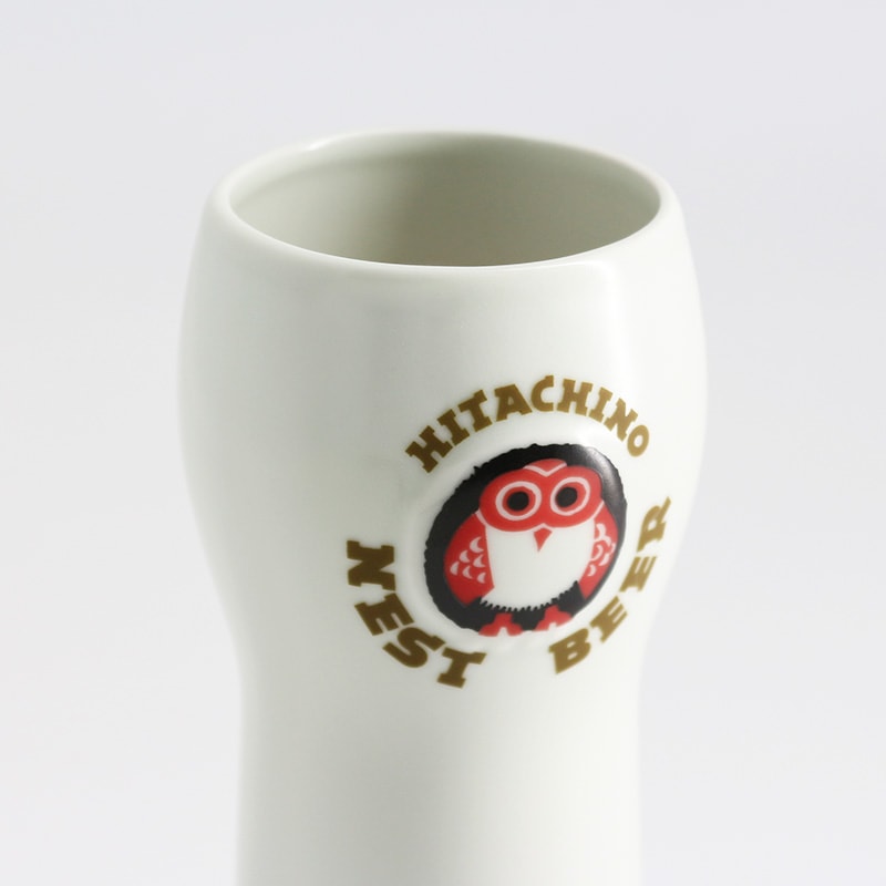 常陸野ネストビール 陶器製ビアマグ