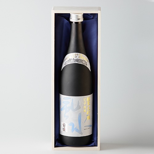 菊盛 ピュア茨城 純米大吟醸「風と水」720ml <桐箱入り>